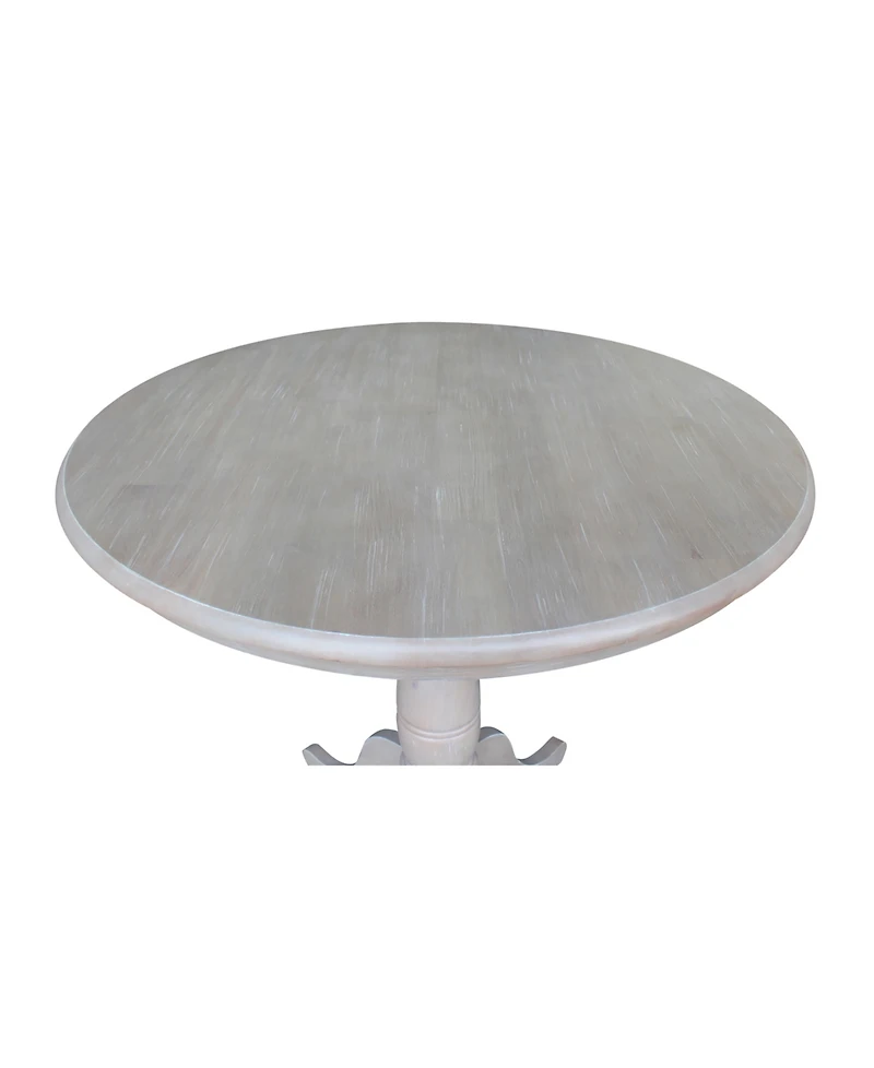 International Concepts 36" Round Top Pedestal Table