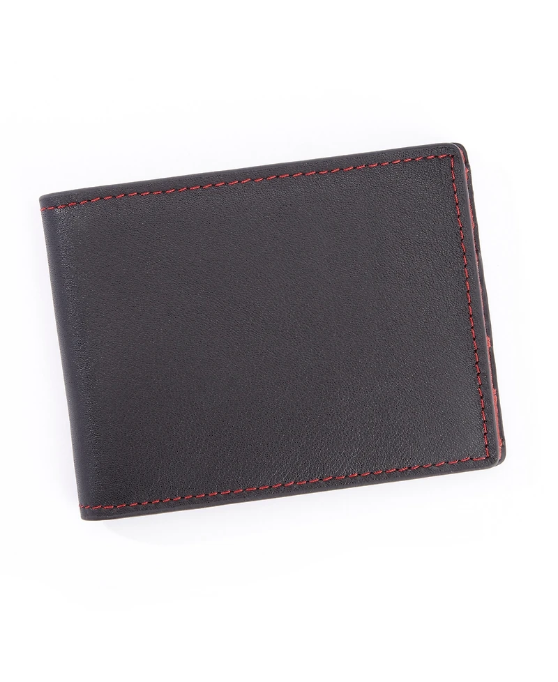 Men's Royce New York Rfid Blocking Slim Bifold Wallet