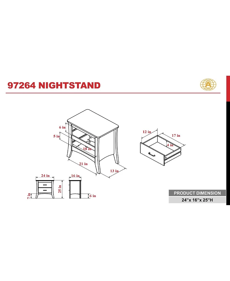 Babb Nightstand