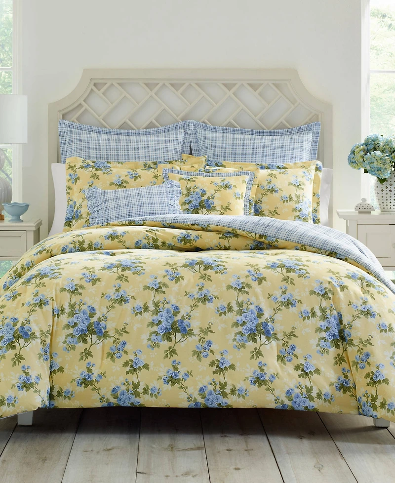 Laura Ashley Cassidy 7-Pc. Comforter Set