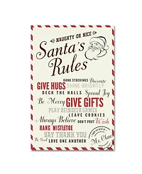 Lantern Press 'Santa Claus 1' Canvas Art - 16" x 24"