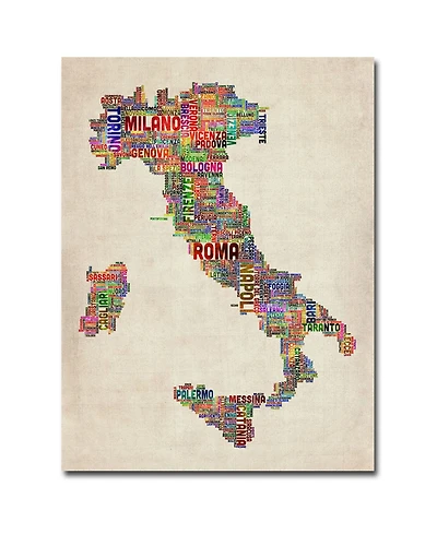 Michael Tompsett 'Italy Ii' Canvas Art - 47" x 35"