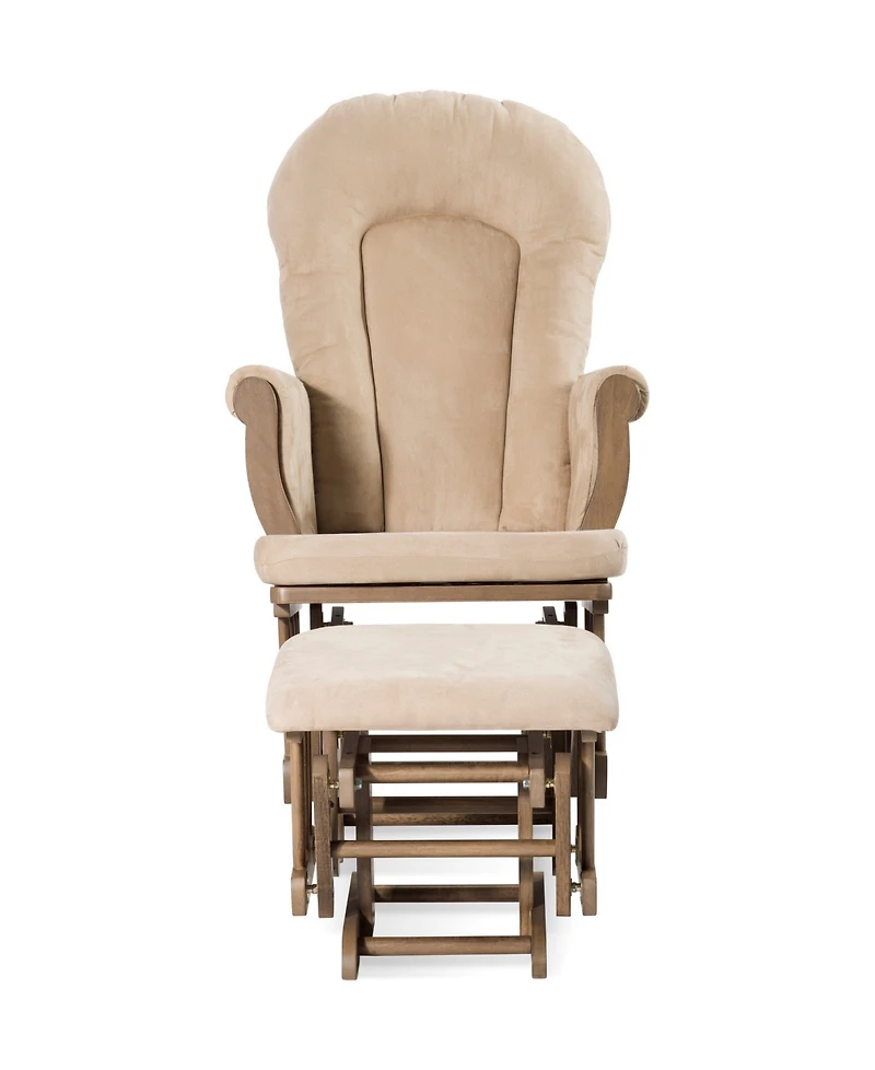Forever Eclectic Cozy Glider and Ottoman