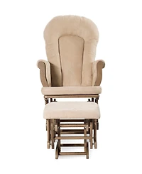 Forever Eclectic Cozy Glider and Ottoman