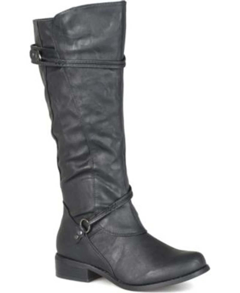 Womens Harley Regular Wide Calf Extra Wide Calf Rouched Knee High Boots