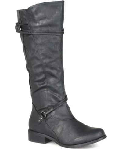 Womens Harley Regular Wide Calf Extra Wide Calf Rouched Knee High Boots