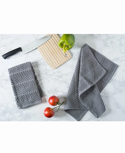 Chevron Luxury Bar Mop, Set of 4