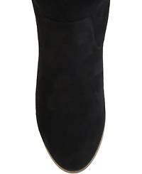Journee Collection Women's Sanora Stacked Heel Mid Shaft Boots