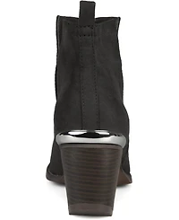 Journee Collection Women's Issla Block Heel Western Booties
