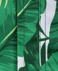 Banana Leaf Outdoor Tablecloth with Zipper 60" Round