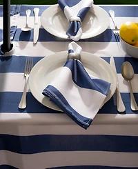 Cabana Stripe Outdoor Tablecloth 60" Round