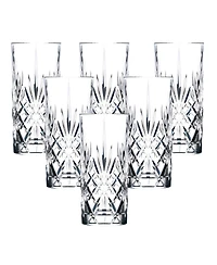 Melodia Crystal Highball Glass set of 6