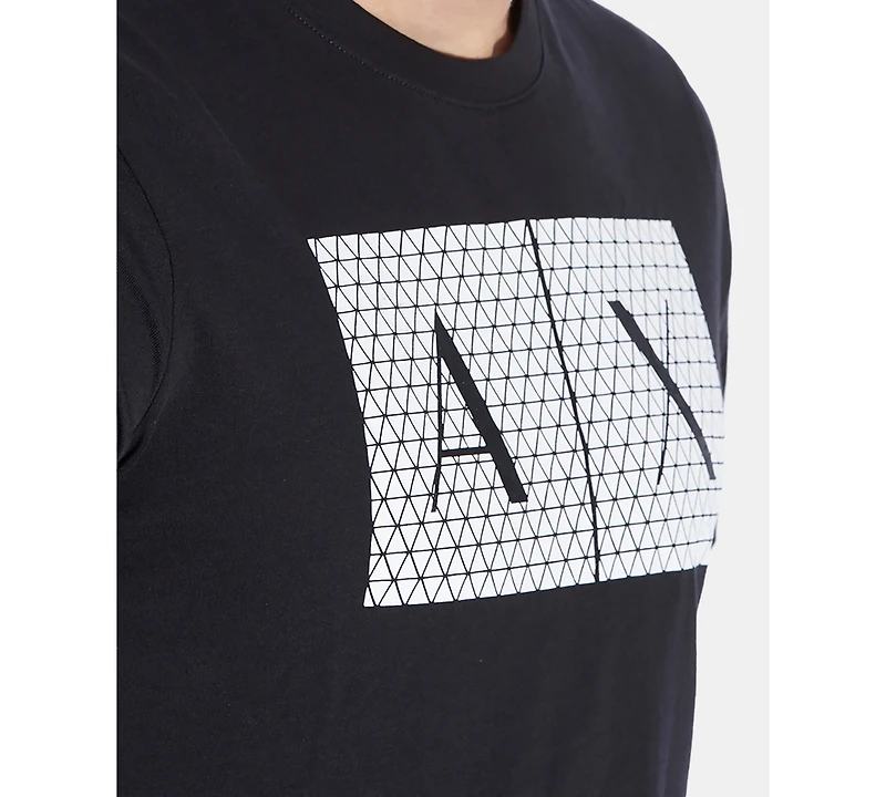 A|X Armani Exchange Men's Foundation Triangulation T-Shirt