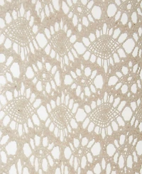 Lush Decor Dana Lace Shower Curtain, 72" x