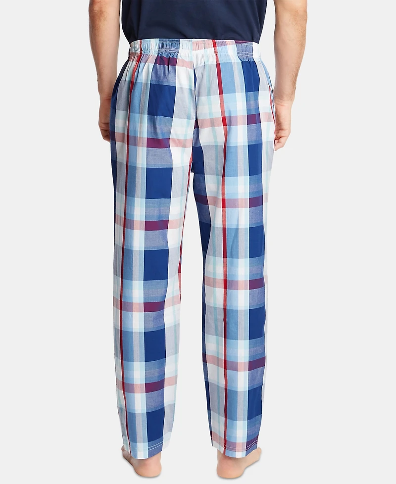 Nautica Men's Cotton Plaid Pajama Pants