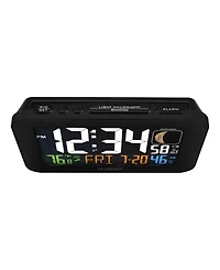 La Crosse Technology Color Led Alarm Clock with Usb Charging Port