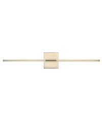 Jonathan Y Makena 28" Dimmable Integrated Led Metal Wall Sconce