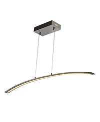 Jonathan Y Roxanna 41.5" Dimmable Adjustable Integrated Led Metal Linear Pendant