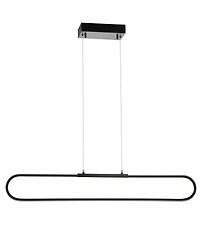 Jonathan Y Ned 39" Dimmable Adjustable Integrated Led Metal Linear Pendant