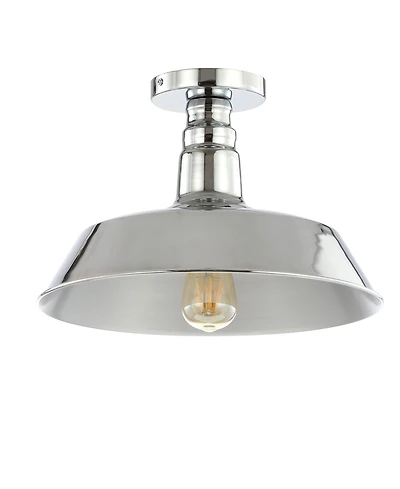 Jonathan Y Cassidy 14" Metal Led Semi-Flush mount
