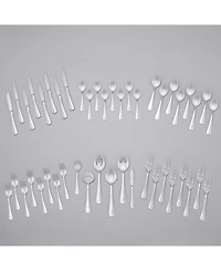 Riverridge Marina 46 Piece Monogrammed Flatware Set - Q, Service for 8