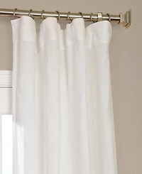 Half Price Drapes Deluxe French Linen Curtain