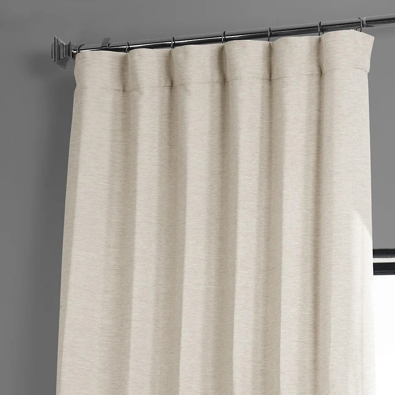 Half Price Drapes Textured Bellino Room Darkening Curtain