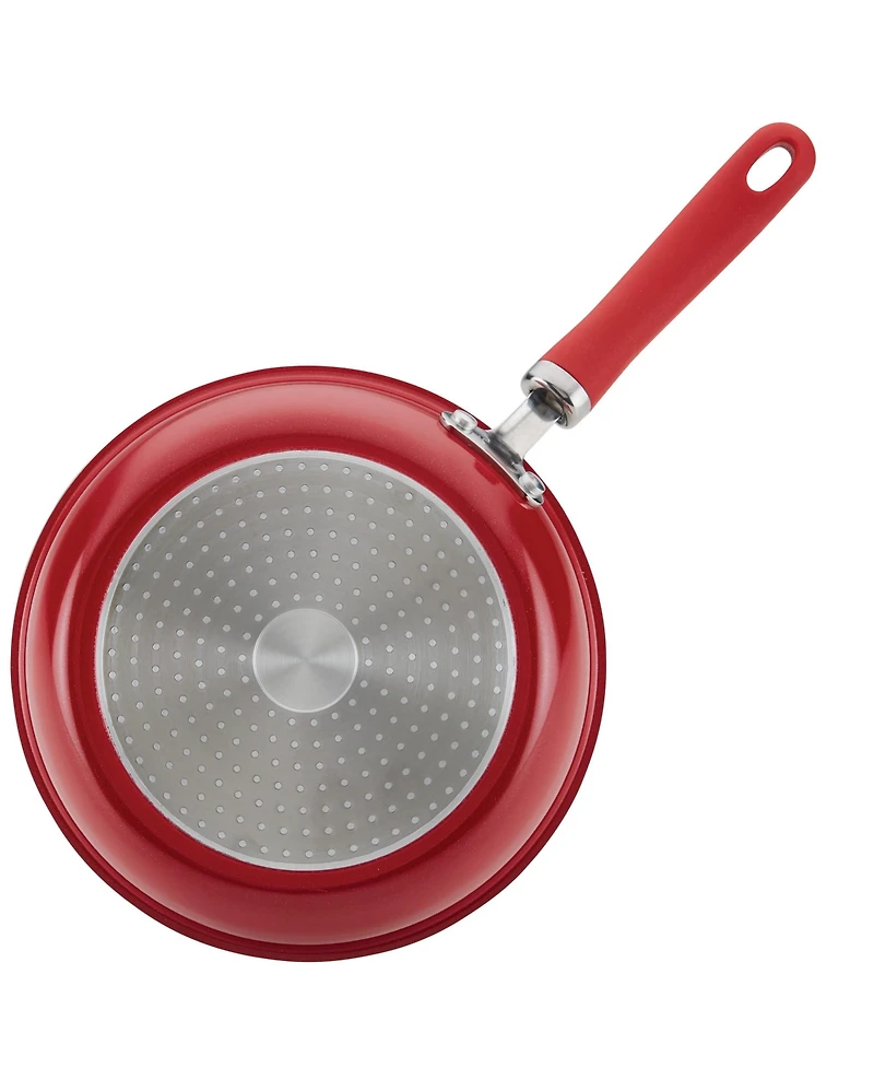 Rachael Ray Create Delicious Aluminum Nonstick Covered 9.5" Deep Skillet