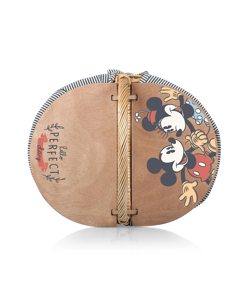 Disney Country Basket - Mickey and Minnie Navy White Stripes
