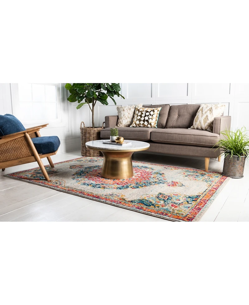 Closeout! Bayshore Home Lorem Lor1 5' 3" x 7' 7" Area Rug