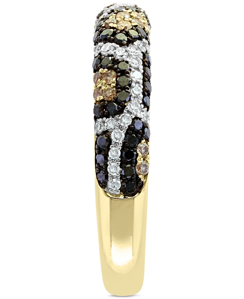 Effy Multi-Color Diamond Ring (3/8 ct. t.w.) in 14k Gold