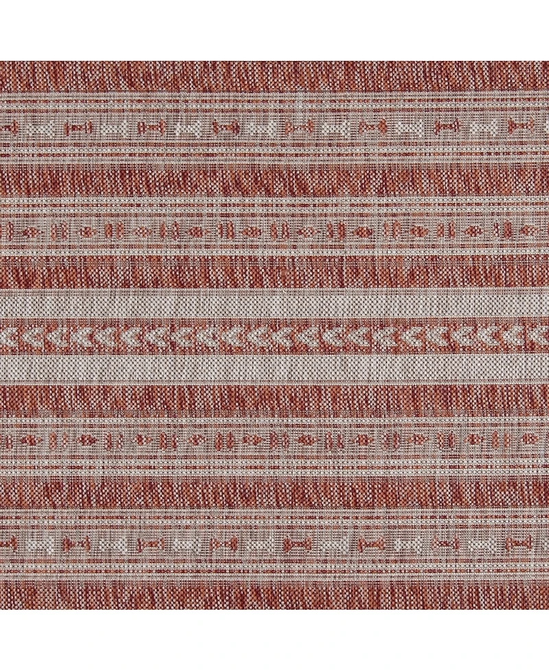 Novogratz Villa Vi-04 Copper 3'11" x 5'7" Outdoor Area Rug