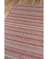 Novogratz Villa Vi-04 Copper 5'3" x 7'6" Outdoor Area Rug