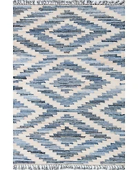 Novogratz California Cal-2 Blue 2' x 3' Area Rug