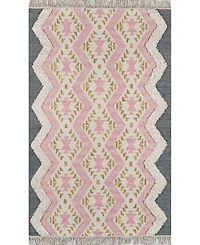 Novogratz Indio Ind-1 Pink 2' x 3' Area Rug