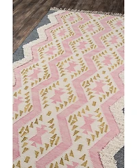 Novogratz Indio Ind-1 Pink 5' x 7' Area Rug