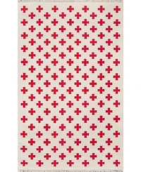 Novogratz Topanga Top-1 Ivory 7'6" x 9'6" Area Rug