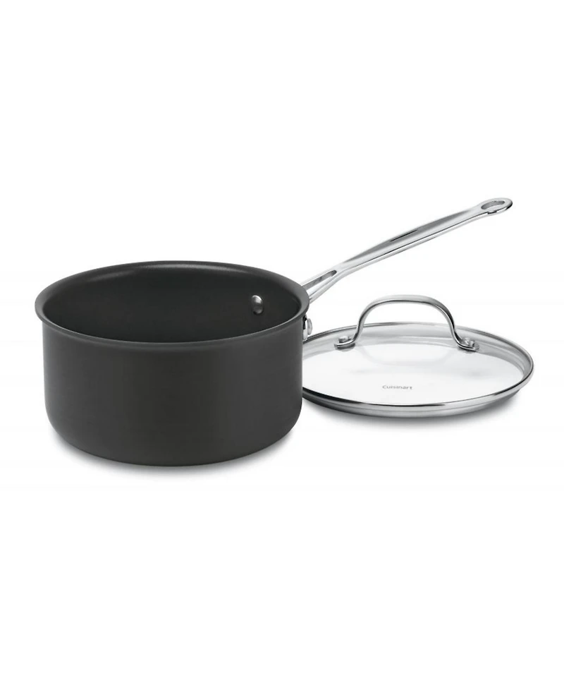 Cuisinart Chefs Classic Hard Anodized -Qt. Saucepan w/ Cover