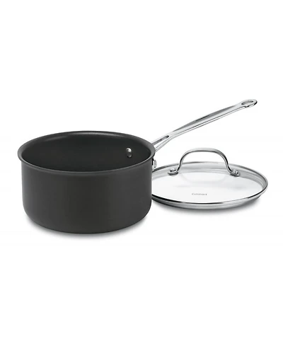 Cuisinart Chefs Classic Hard Anodized 2-Qt. Saucepan w/ Cover
