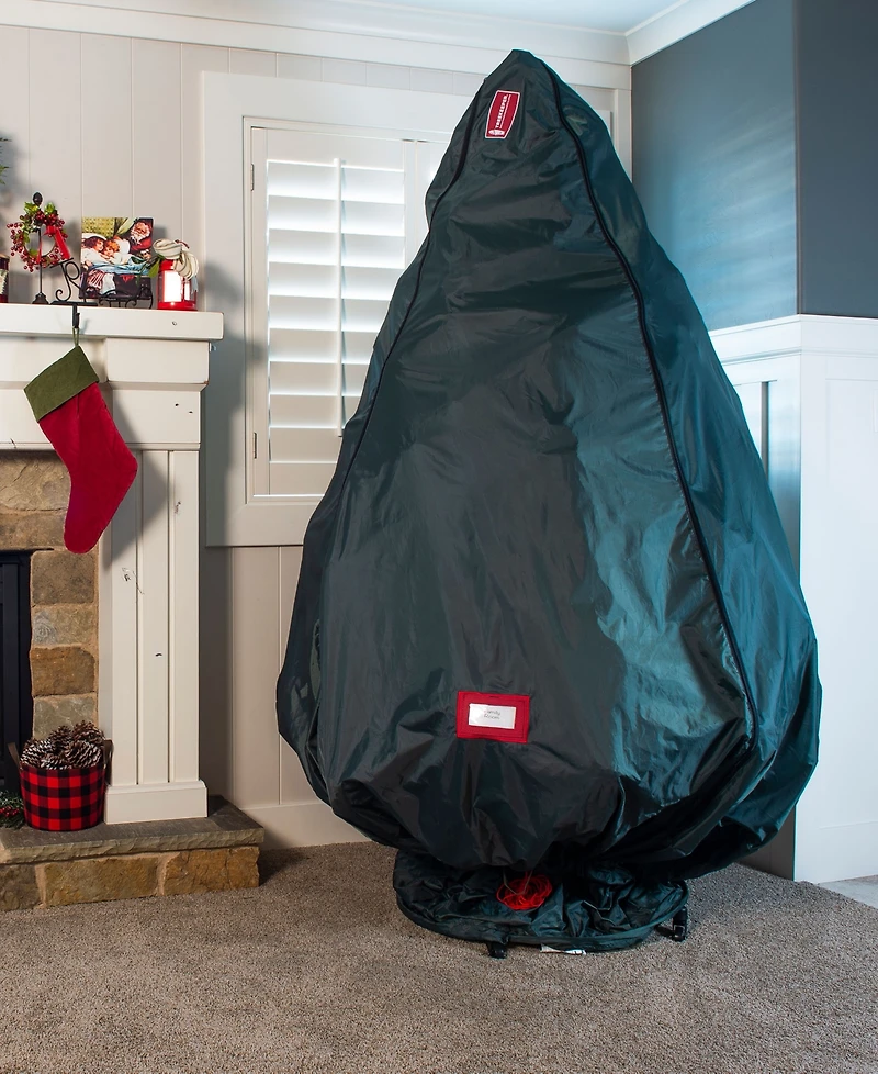 TreeKeeper Upright Assembled Christmas Tree Bag with Wheels, 7'-9' trees