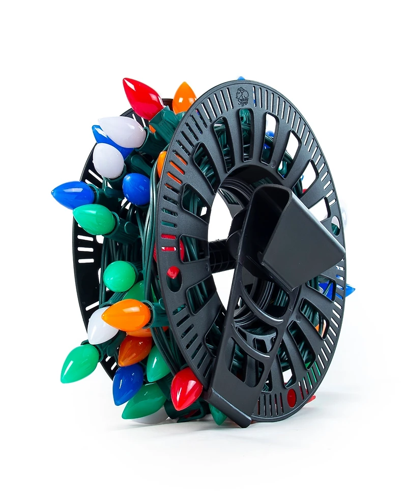 Santa's Bag Christmas Light Storage Reels and Organizer