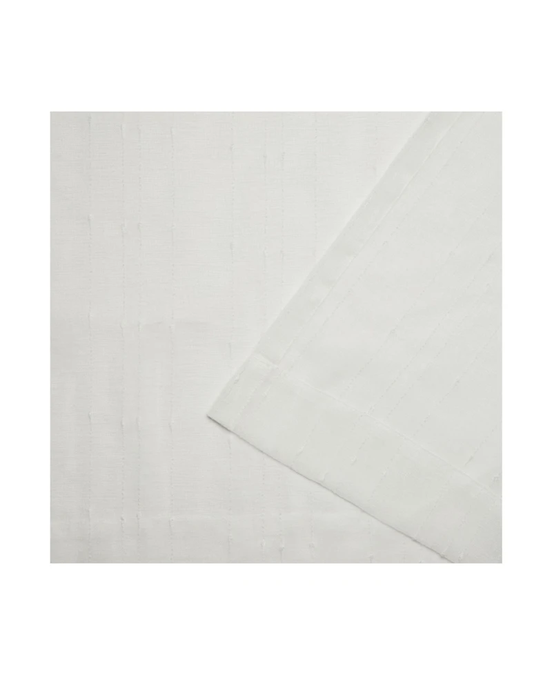 Exclusive Home Itaji Sheer Rod Pocket Top Curtain Panel Pair, 54" x 84"