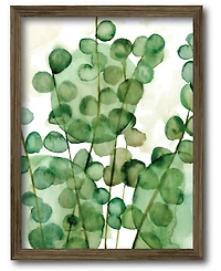 Courtside Market Ambar Gem Ii 18" x 26" Framed Canvas Wall Art