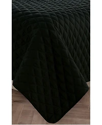 Elegant Comfort Luxury Diamond Design 3-Pc. Quilted Coverlet Set, King/California King