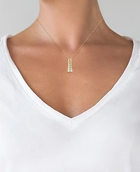 Five-Stone Diamond Journey Pendant Necklace (1 ct. t.w.) 14k Yellow or White Gold