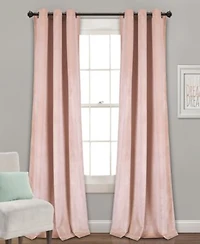 Lush Decor Prima Velvet Curtain Sets