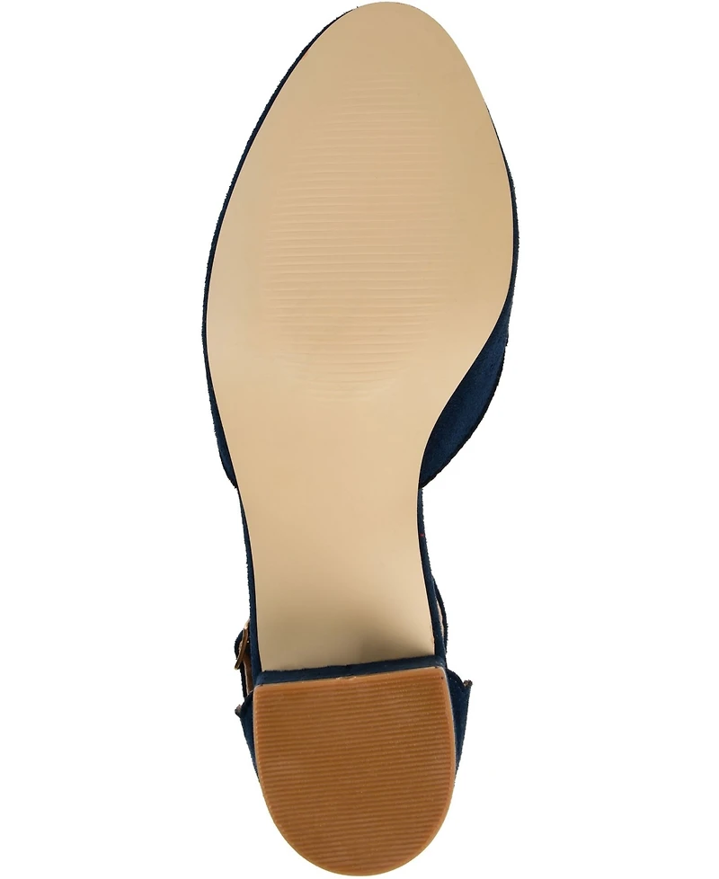 Journee Collection Women's Edna Ankle Strap Heels