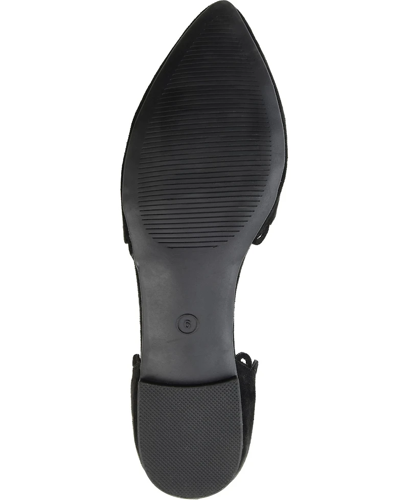 Journee Collection Women's Jezlin Scalloped Flats