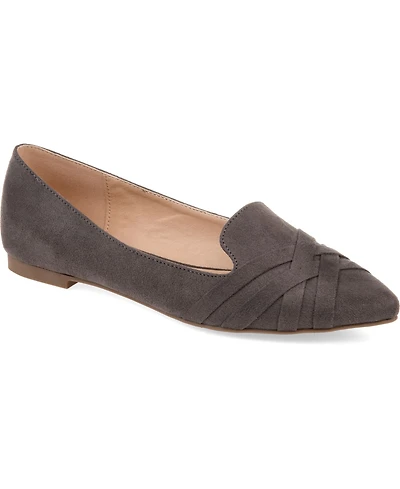 Journee Collection Women's Mindee Pointed Toe Flats