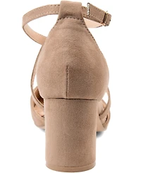 Journee Collection Women's Foster Crisscross Heels